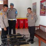 Polres Minahasa Gelar Pemeriksaan Senpi dan Kelengkapan Surat Para Anggota