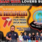 Maesa’an Waya Lovers Sulut Ikut Meriahkan Hari Bhayangkara ke-77