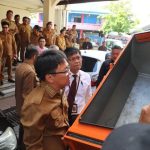 HUT ke-45 Pasar Modal Indonesia, Pemkot Manado Terima 5 Unit Kendaraan Sampah