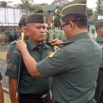 Acara Korps Raport Kenaikan Pangkat 56 Orang Personil Kodim 1302/Minahasa, Dipimpin Letkol Inf Mutakbir